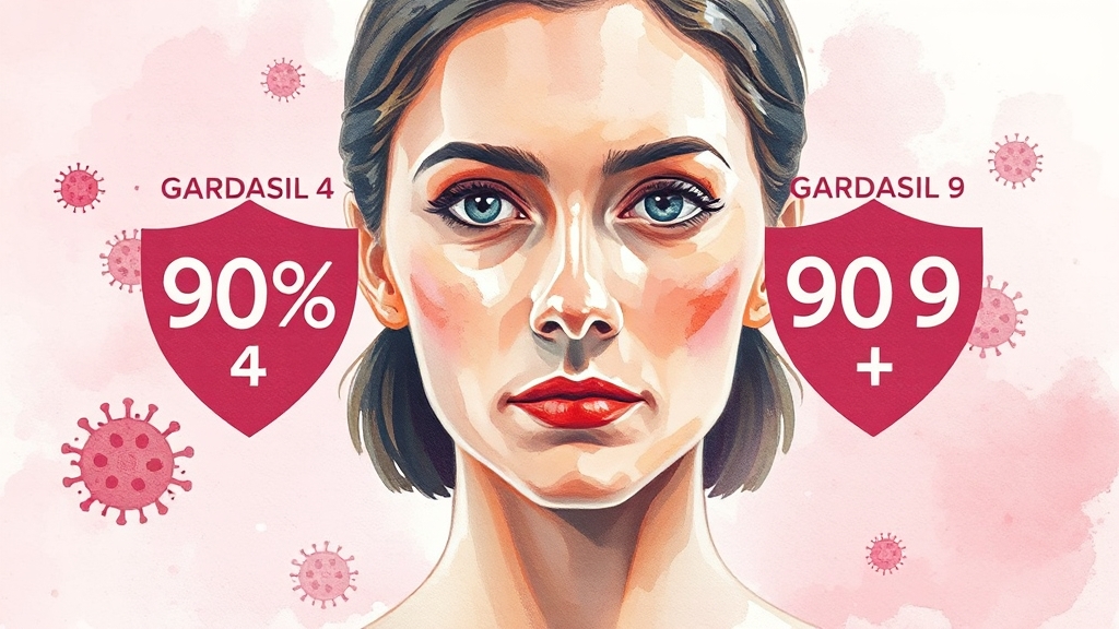 가다실4가 vs 9가, 뭐가 다를까? (watercolor 스타일)