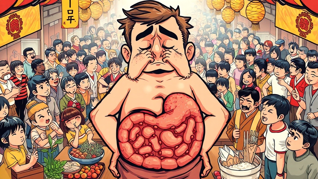 급체란 무엇일까요? (cartoon 스타일)