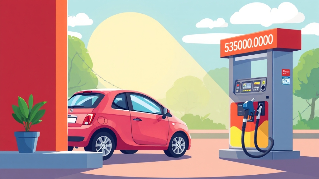 경차 유류세 환급이란? (cartoon 스타일)