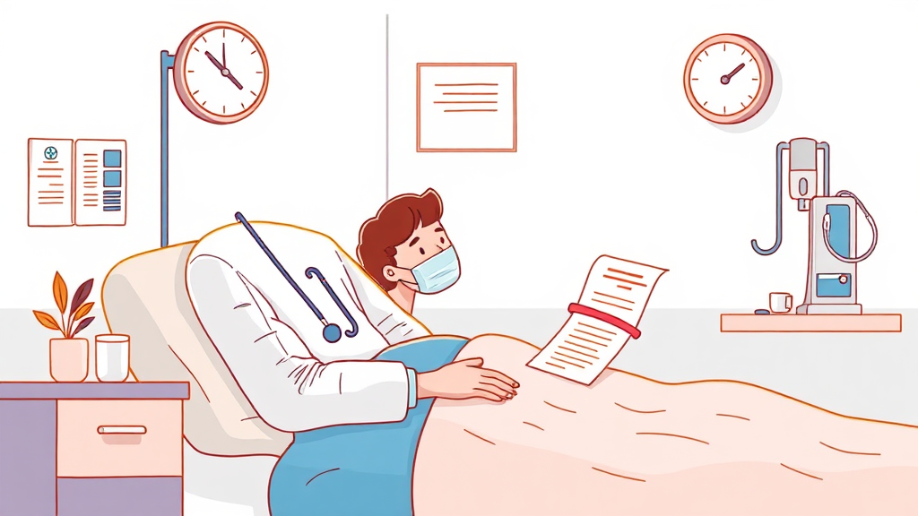 A형 독감 실비 보험 청구 방법 (illustration 스타일)