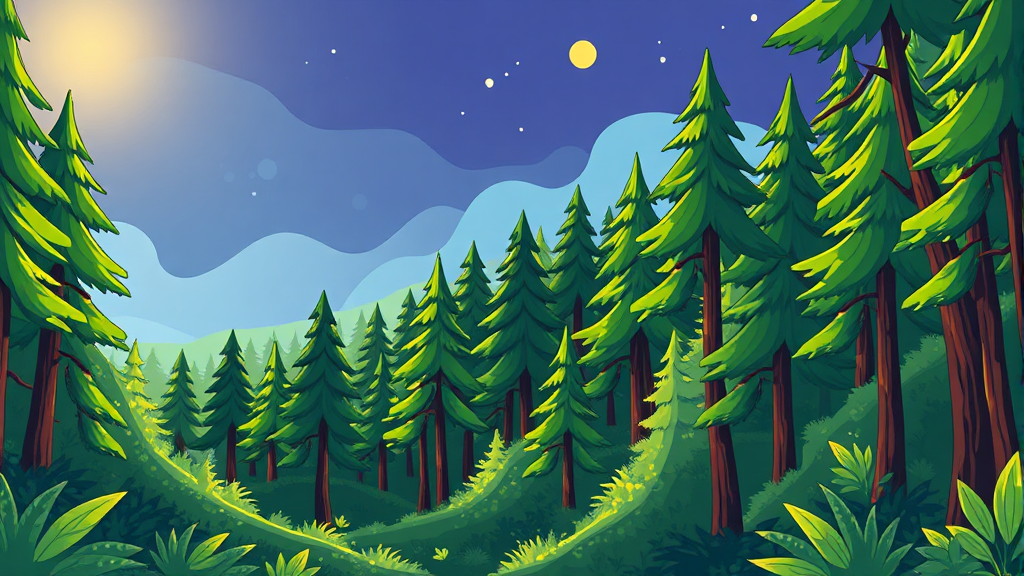 산림산업기사, 왜 지금 주목해야 할까요? (cartoon 스타일)