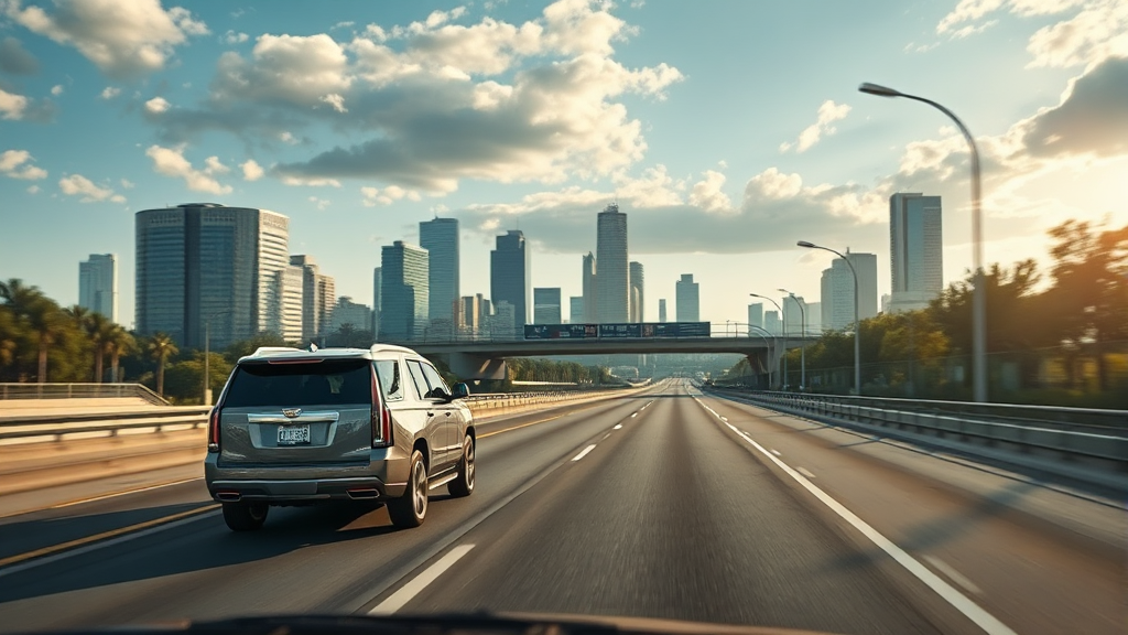 슈퍼 크루즈 기능 분석 (realistic 스타일)