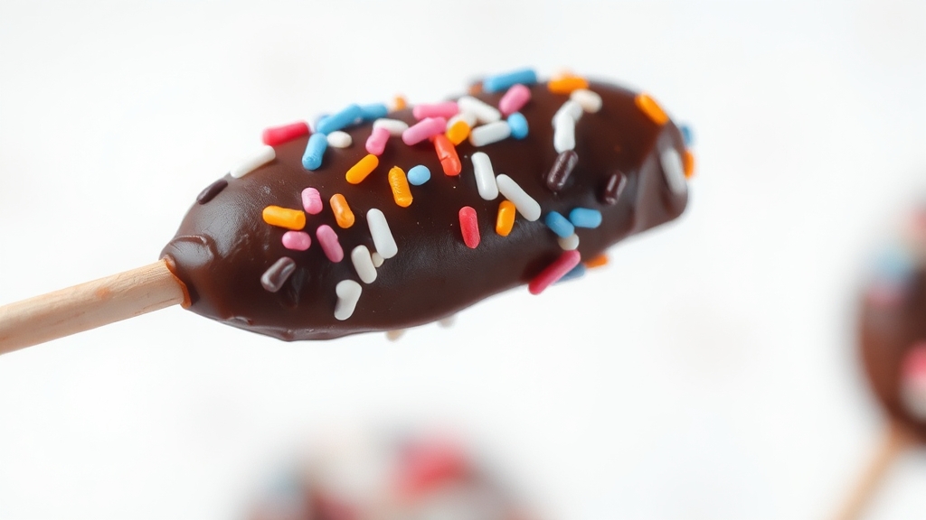 막대 과자 코팅 & 데코, 나만의 스타일로! (watercolor 스타일)