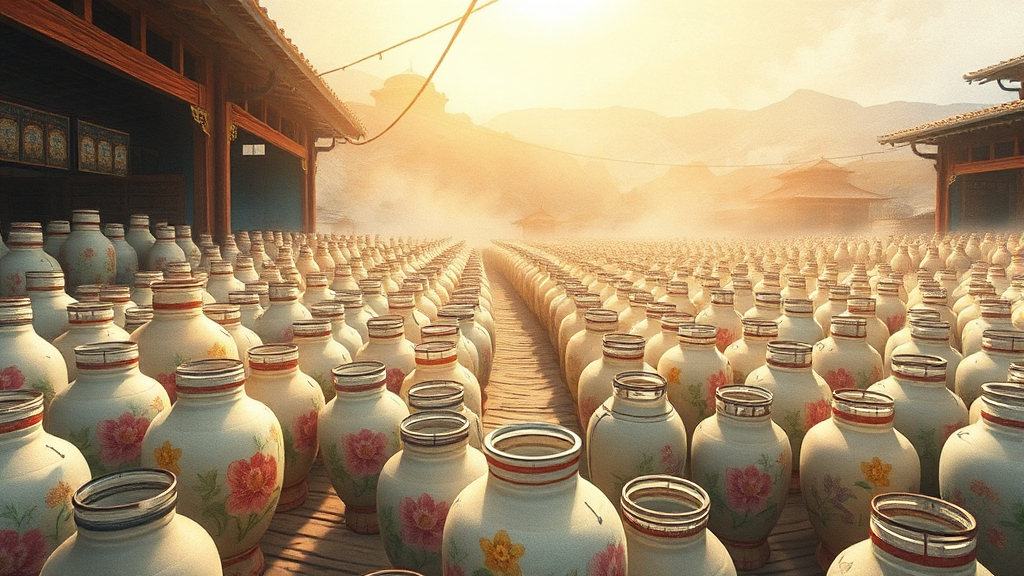 고스락의 역사와 전통 (watercolor 스타일)