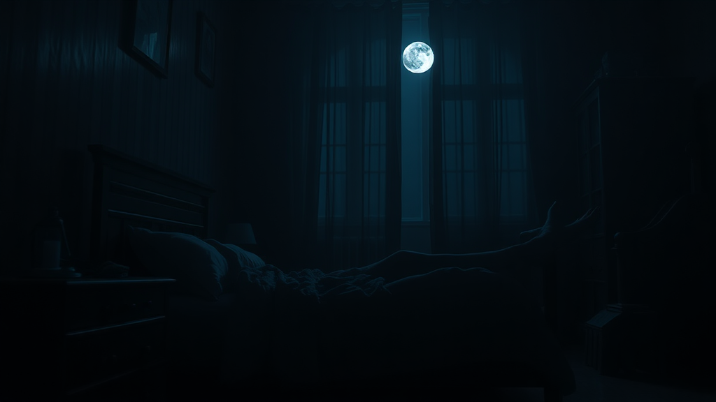 수면장애 주요 원인 (realistic 스타일)