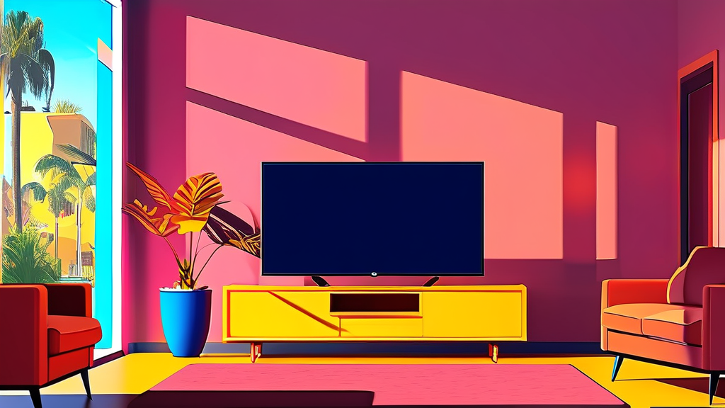 LG TV 패널 교체, 왜 필요할까? (cartoon 스타일)