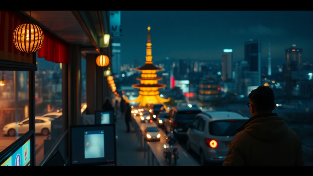 연출 및 분위기 (realistic 스타일)