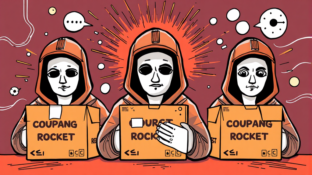 개인정보 유출, 무슨 일이? (illustration 스타일)