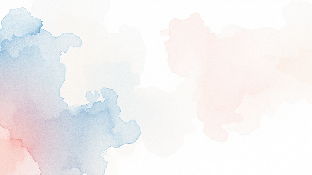 신규 회원 특별 혜택 (watercolor 스타일)