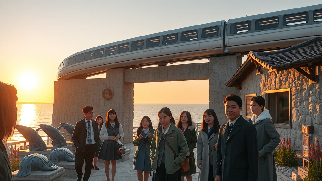 놓치면 후회! 주변 관광지 (realistic 스타일)