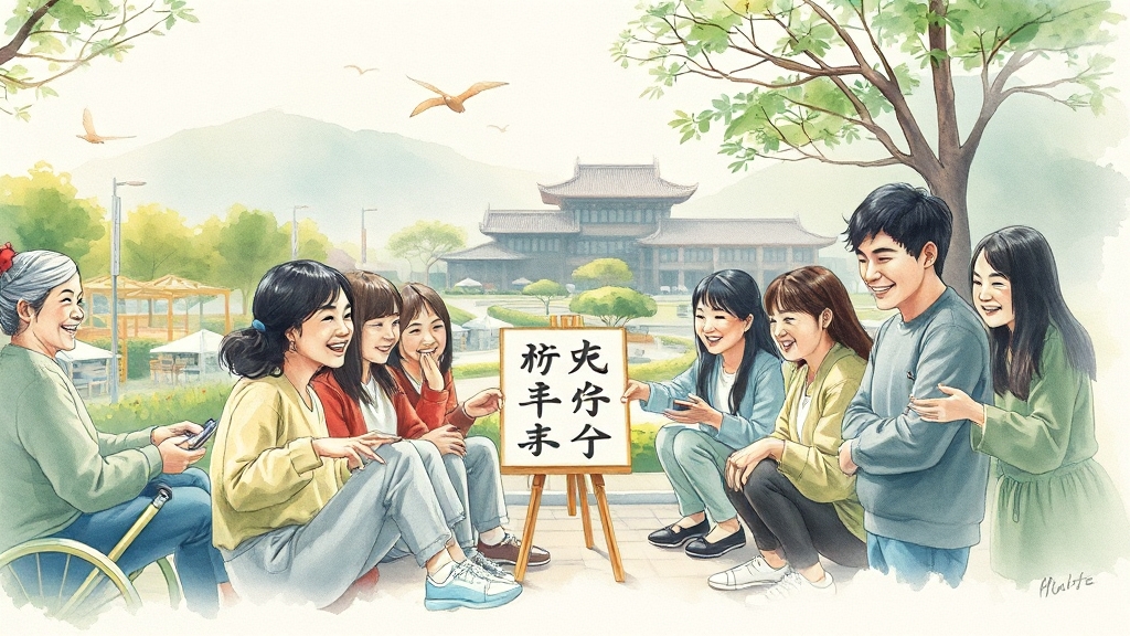성공적인 콜렉티브 웰니스 사례 (watercolor 스타일)