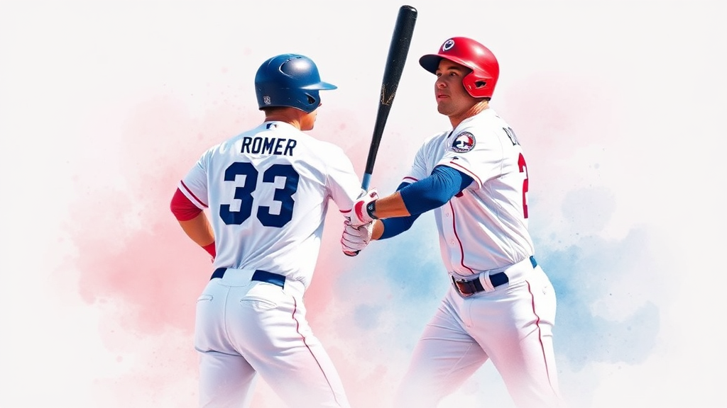 8강 대진표: 도미니카 공화국과의 격돌 (watercolor 스타일)