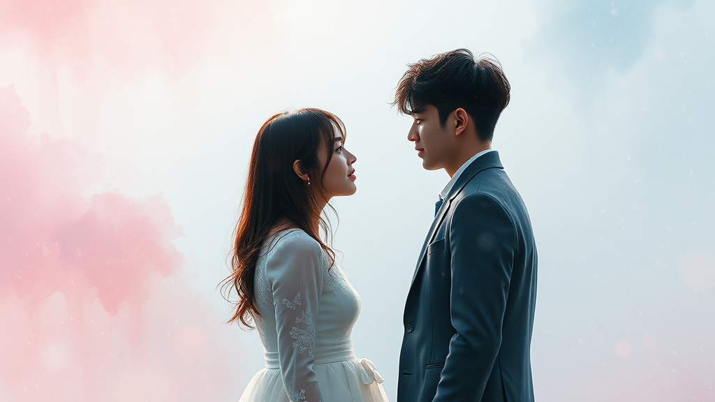 이예지 & 홍승민 듀엣 무대: ‘너에게로 또 다시’ 재해석 (watercolor 스타일)