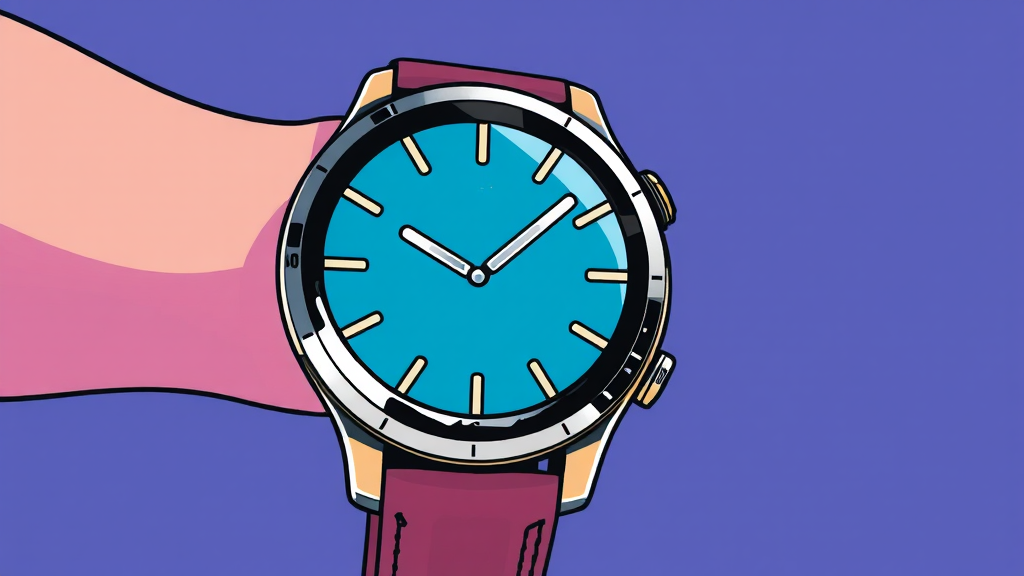 워치7 주요 특징 & 디자인 (cartoon 스타일)