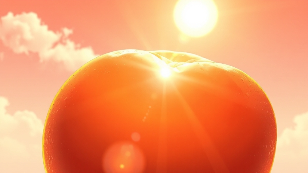 살구 효능: 눈, 피부, 면역력 (illustration 스타일)