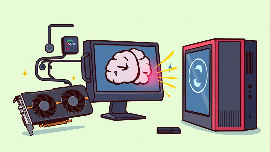 부품 선택 핵심 가이드 (cartoon 스타일)