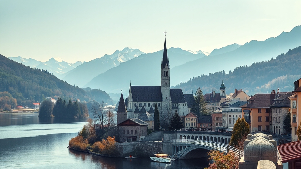 슬로베니아 여행 개요 (realistic 스타일)