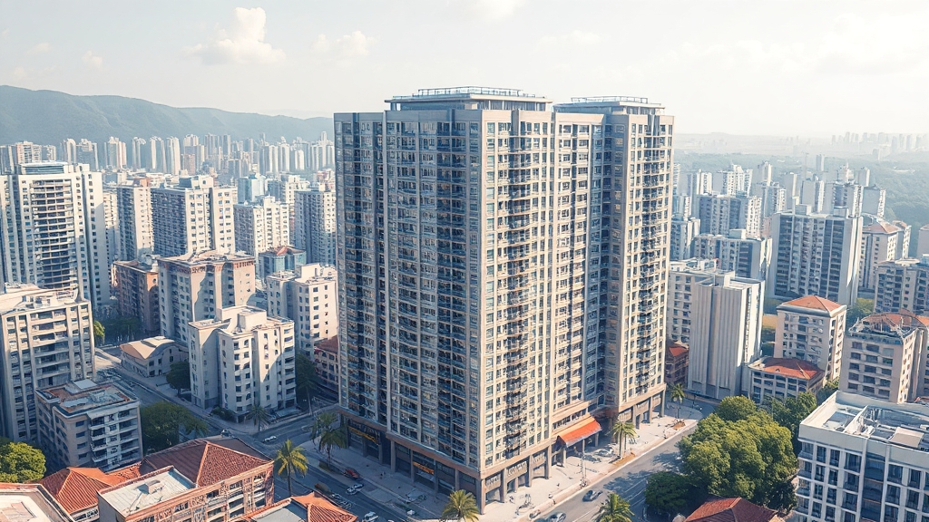 힐스테이트 평택역 센트럴시티 사업 개요 (realistic 스타일)