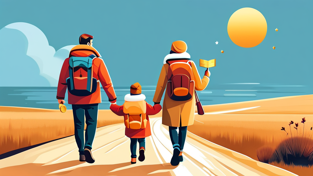 더 알뜰하게: 연박 할인 및 추가 할인 전략 (illustration 스타일)