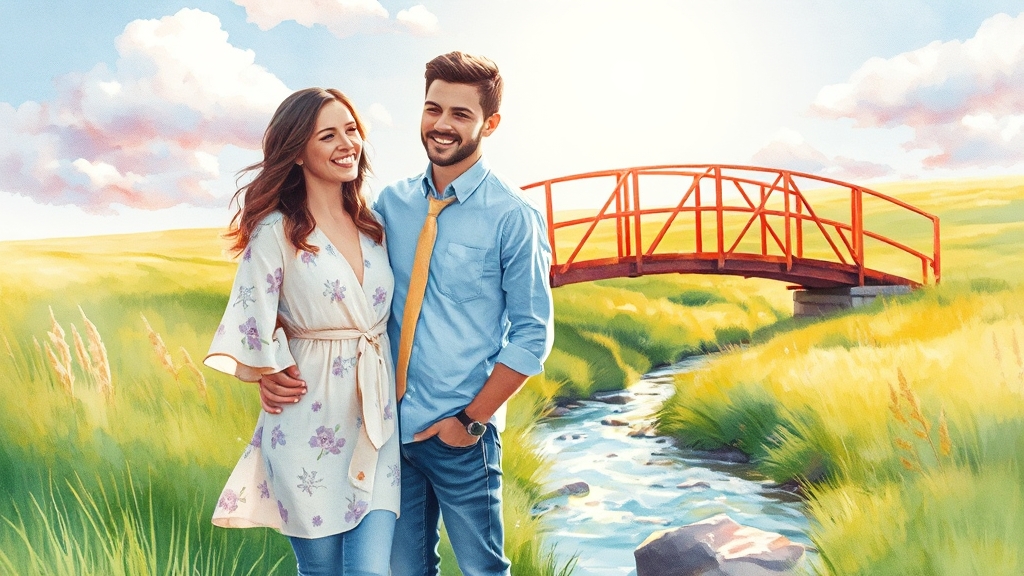 솔직한 마음, 모태솔로 연애 심리 (watercolor 스타일)