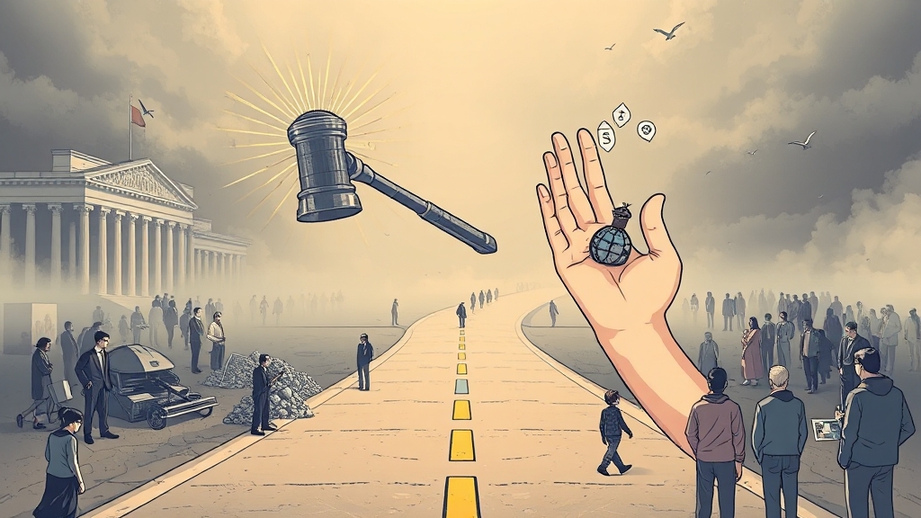 개인회생 vs 워크아웃 (illustration 스타일)