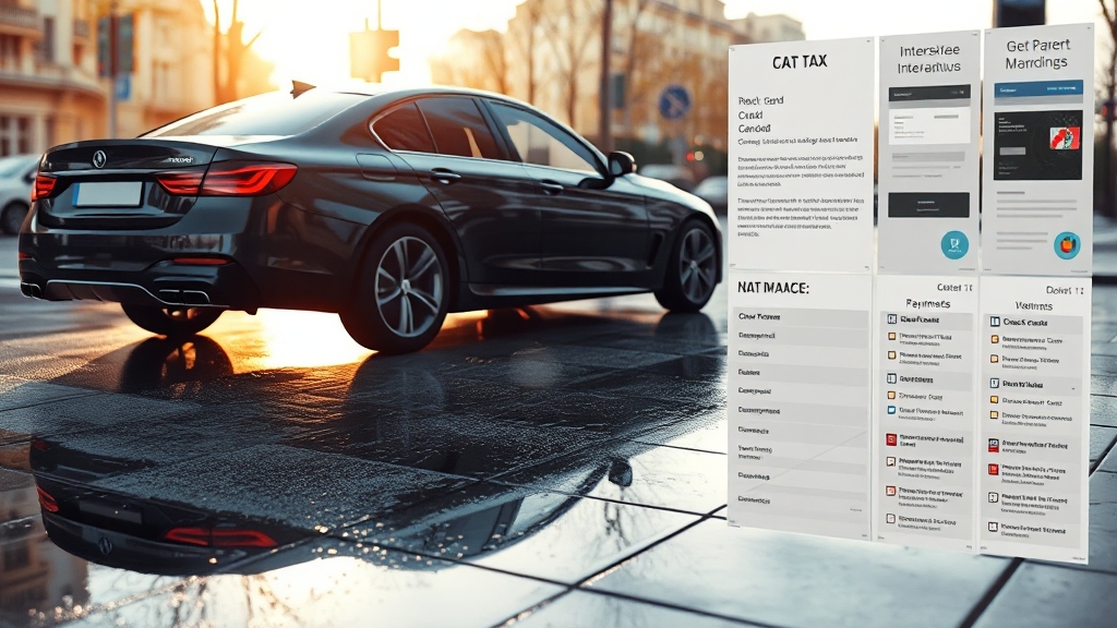 연납 관련 카드 혜택 (realistic 스타일)