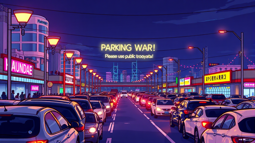 주차 정보 완벽 정리 (cartoon 스타일)