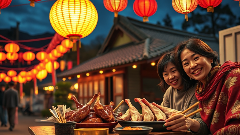 빛 축제와 함께, 주변 관광지 정복! 🏰 (realistic 스타일)