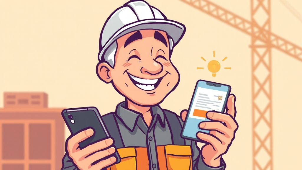 퇴직공제금, 쉽고 빠른 조회 방법! (cartoon 스타일)