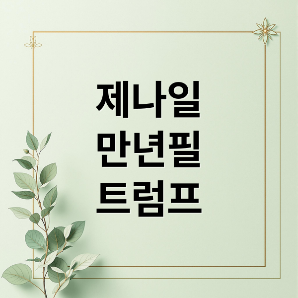 제나일
만년필
트럼프 (제나일 만년필)