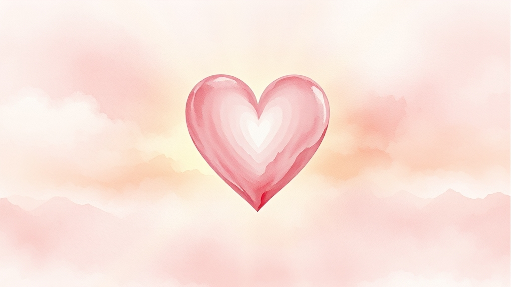 배란혈과 임신 가능성 (watercolor 스타일)