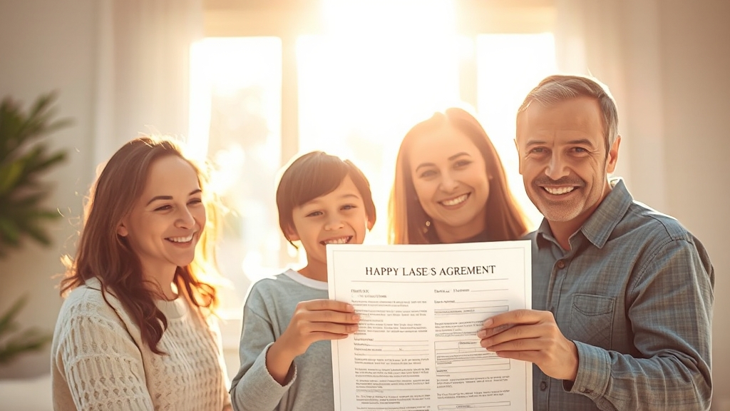 안전한 전세, 행복한 보금자리 (watercolor 스타일)