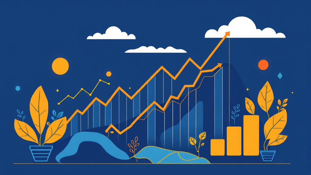 ETF 사고팔기 전략으로 수익률 높이기 (illustration 스타일)