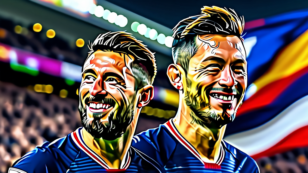 손흥민 vs 메시: 경기 결과와 활약상 분석 (realistic 스타일)