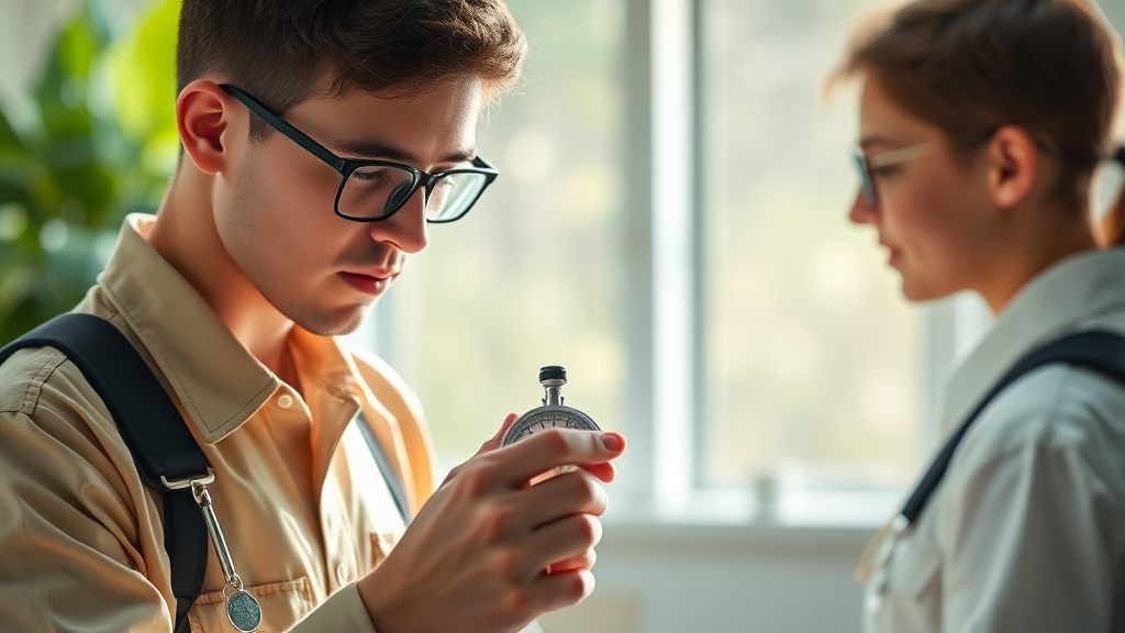 병역판정검사, 왜 중요할까요? (realistic 스타일)