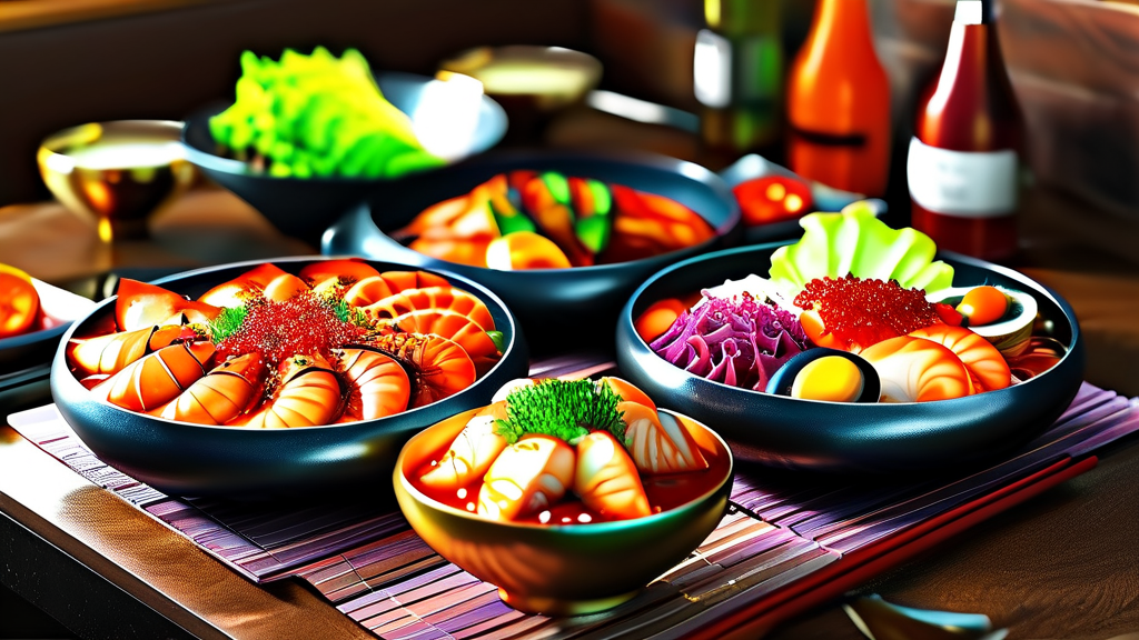 장안동 먹깨비, 간장게장 외 다른 메뉴는? (realistic 스타일)