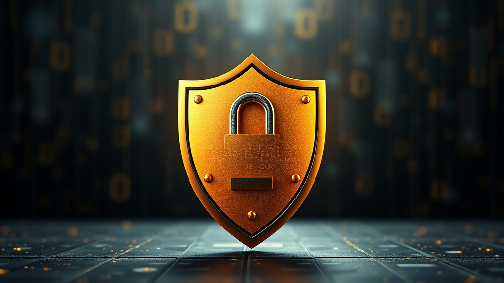 안전자산 및 사이버 보안 관련주 동향 (realistic 스타일)