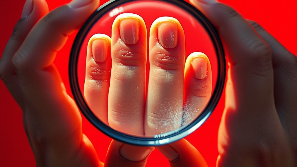 손톱 세로줄, 악화 요인은? (realistic 스타일)