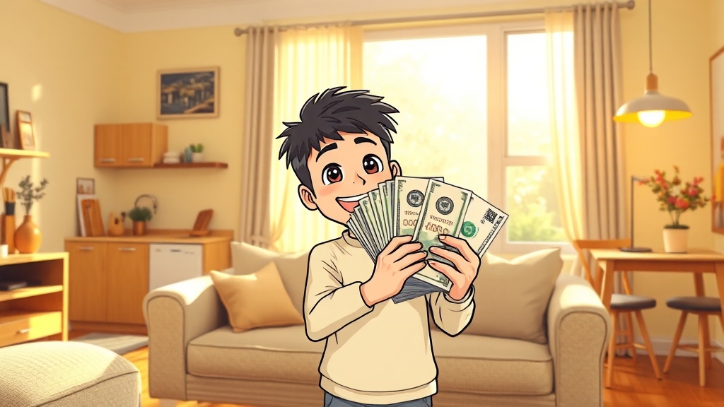 월세지원금, 왜 중요할까요? (cartoon 스타일)