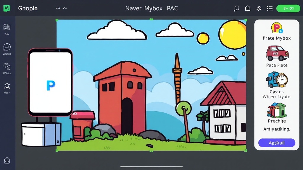 다운로드 및 설치 방법 (cartoon 스타일)