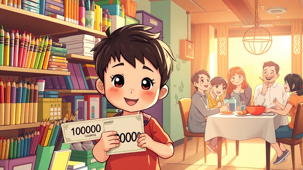 최신 정보: 민생회복 소비쿠폰 (cartoon 스타일)