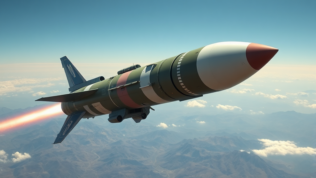 천궁2: 대한민국 미사일 방어 시스템의 핵심 (realistic 스타일)