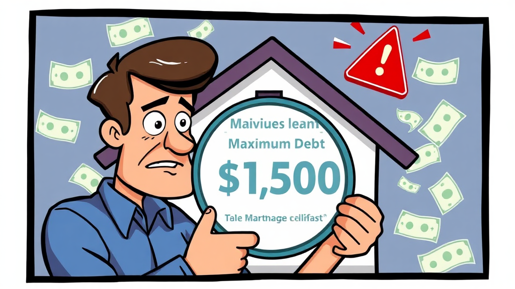 채권최고액, 꼼꼼히 따져봐야 하는 이유 (cartoon 스타일)