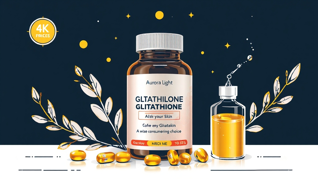 오로라 글루타치온 가격 정보 (illustration 스타일)