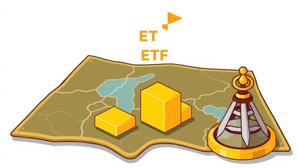 국내 주요 금 ETF 비교 분석 (cartoon 스타일)