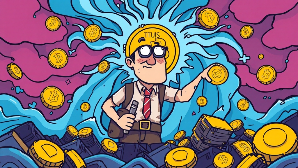 시장 리스크 관리 (cartoon 스타일)