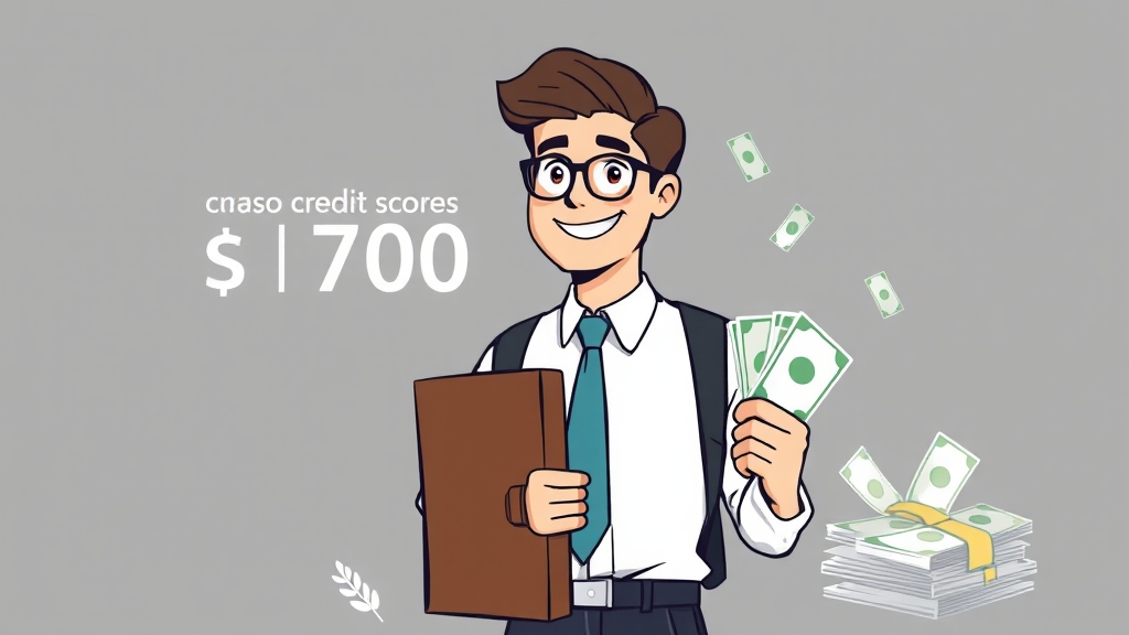 신용대출 조건, 꼼꼼히 확인! (illustration 스타일)