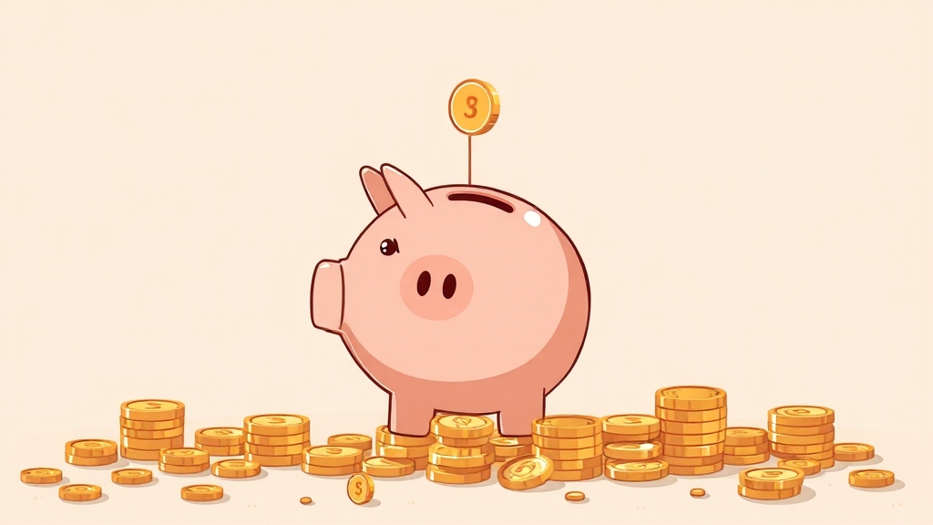 납입 방법, 금액 및 통장 한도 (cartoon 스타일)