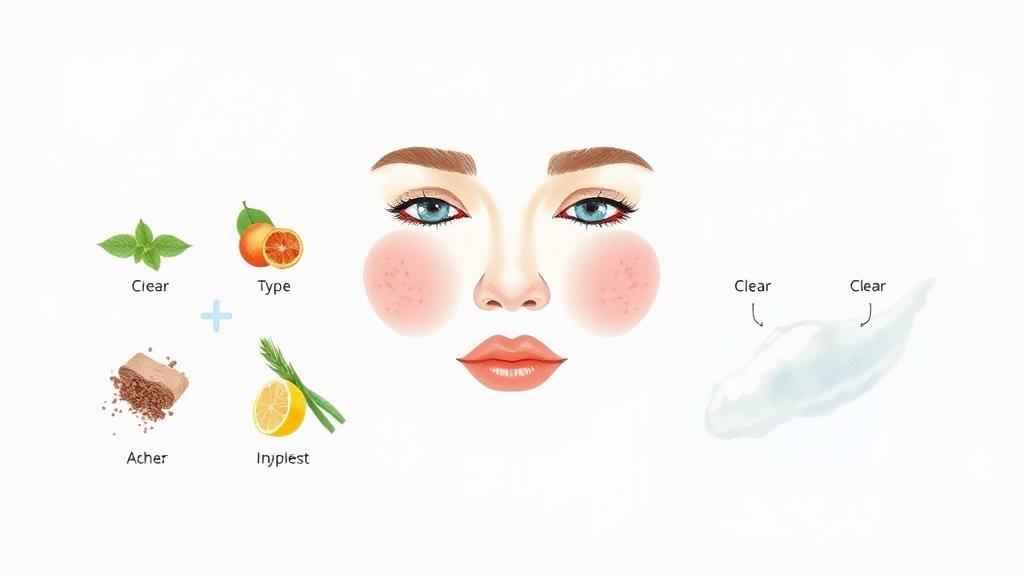 여드름 연고, 트러블 완화를 위한 선택 가이드 (watercolor 스타일)