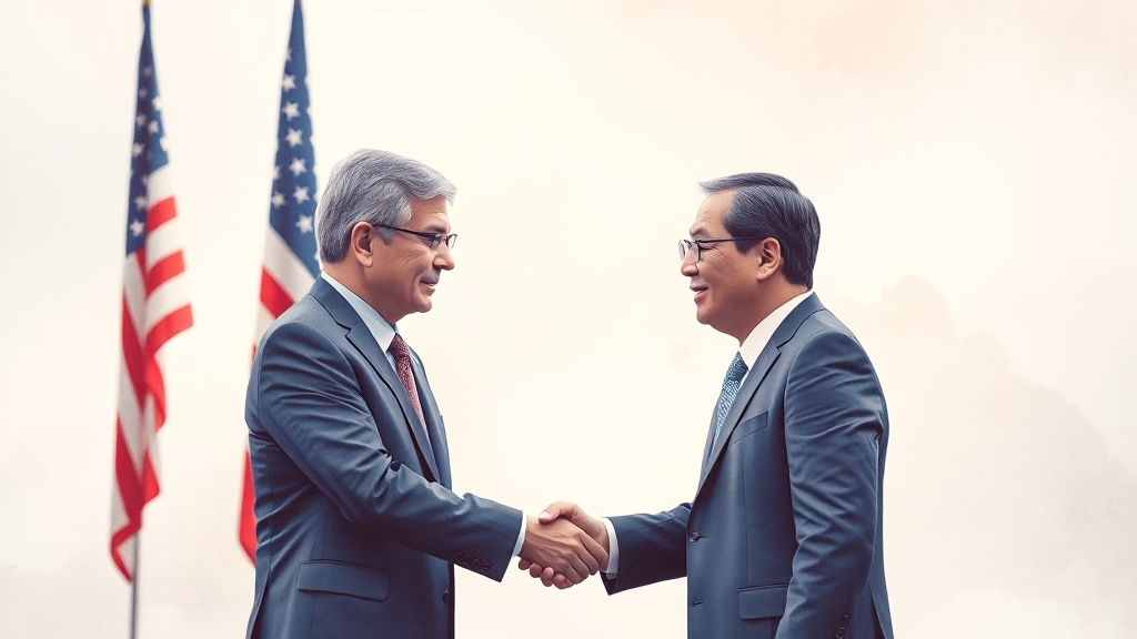 주요 외교 과제 및 해결 노력 (watercolor 스타일)